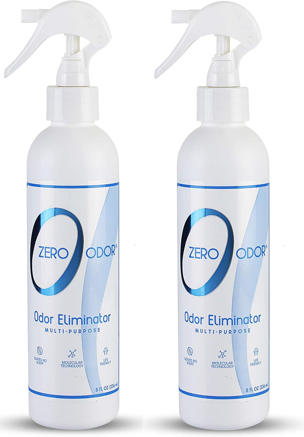 Zero Odor Multi-Purpose Odor Eliminator, Fabric & Room Deodorizer, 2 Pack