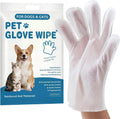 Pet Glove Wipes for Sphynx, Devon Rex, Cats & Dogs, 12 Count
