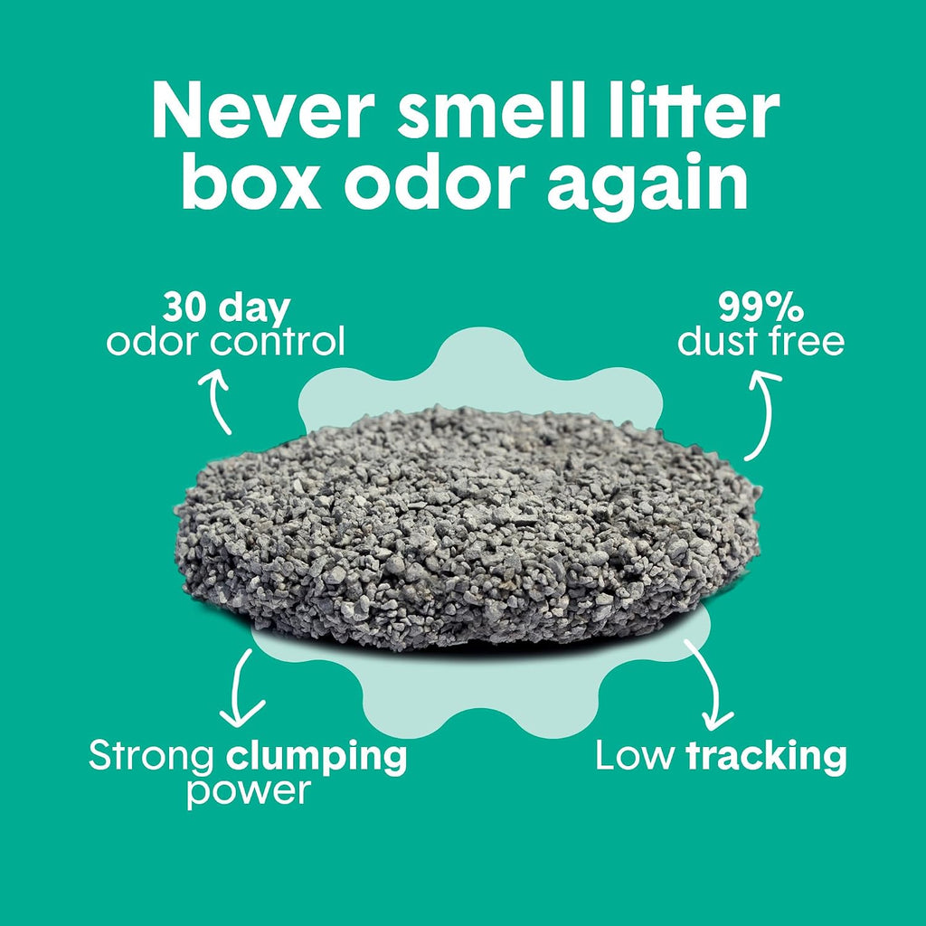 Boxie Premium Scented Clumping Cat Litter 30+ Day Odor Control 40 lb
