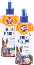 Arm & Hammer for Pets Odor Control Spray for Dogs, Blueberry Coconut, Odor Eliminating Dog Spray, Dog Deodorizer, 8 Fl Oz (Pack of 2)