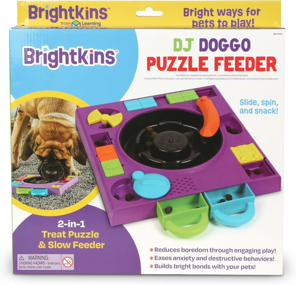 Learning Resources Brightkins DJ Doggo Puzzle Feeder