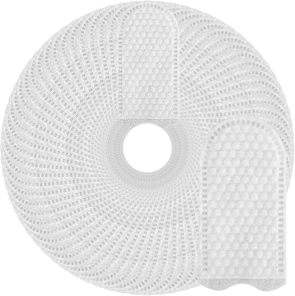 150 Pcs Cotton Finger Cots Dog Ear Wipes for Pet Ear Cleaning Cloth Finger Cots Fingers Covers Fingers Gloves Disposable for Nails Cleaning Dog Cat Teeth Cleanings Grooming Nail Trimming Precise Tasks
