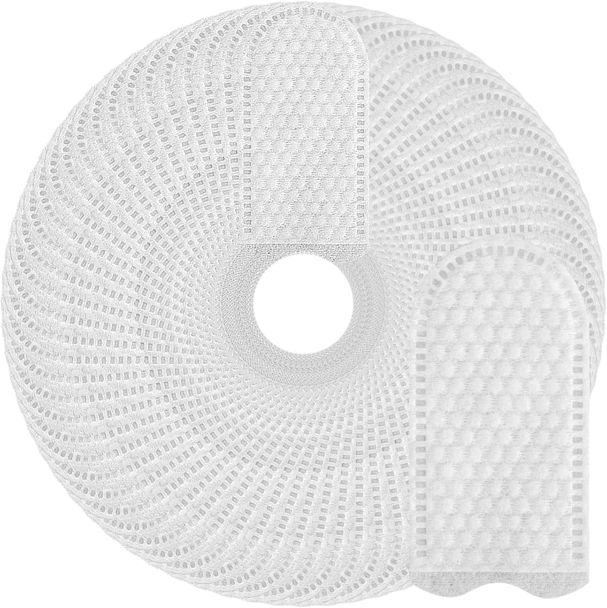150 Pcs Cotton Finger Cots Dog Ear Wipes for Pet Ear Cleaning Cloth Finger Cots Fingers Covers Fingers Gloves Disposable for Nails Cleaning Dog Cat Teeth Cleanings Grooming Nail Trimming Precise Tasks
