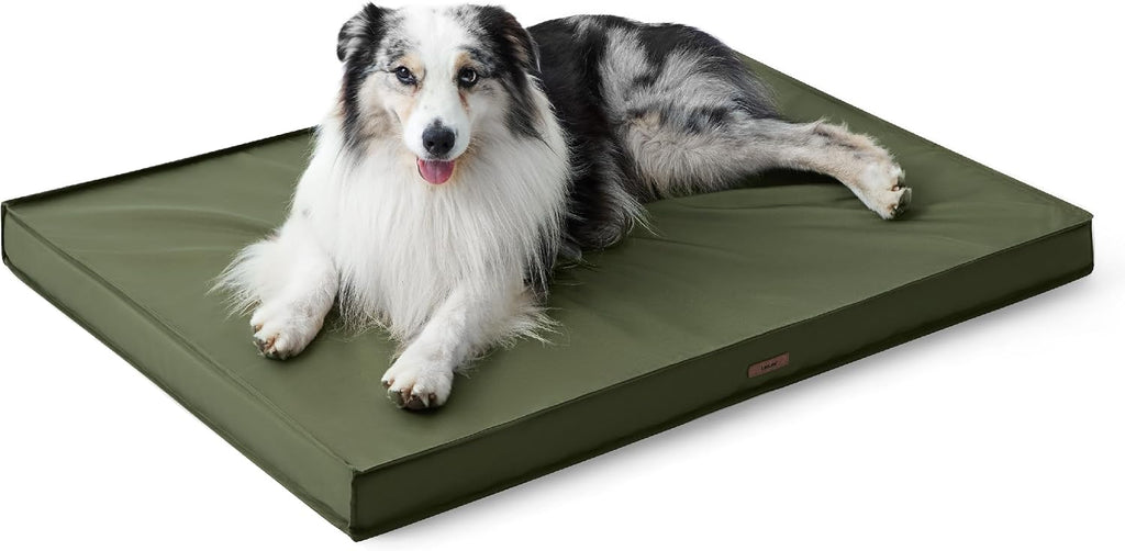 LE SURE Outdoor Waterproof Dog Beds Large Sized,Orthopedic Pet Mat,36x27In