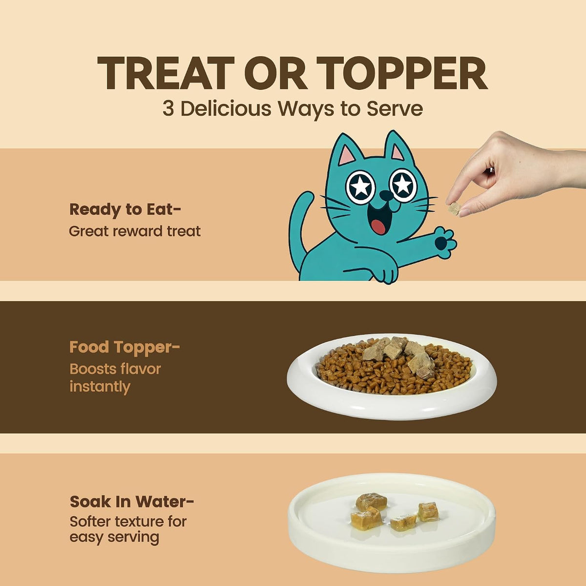 Freeze Dried Chicken Liver Cat Dog Treats 2oz