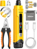 Whisper Quiet Dog Nail Grinder 50% More Powerful for Sensitive Dogs Cats
