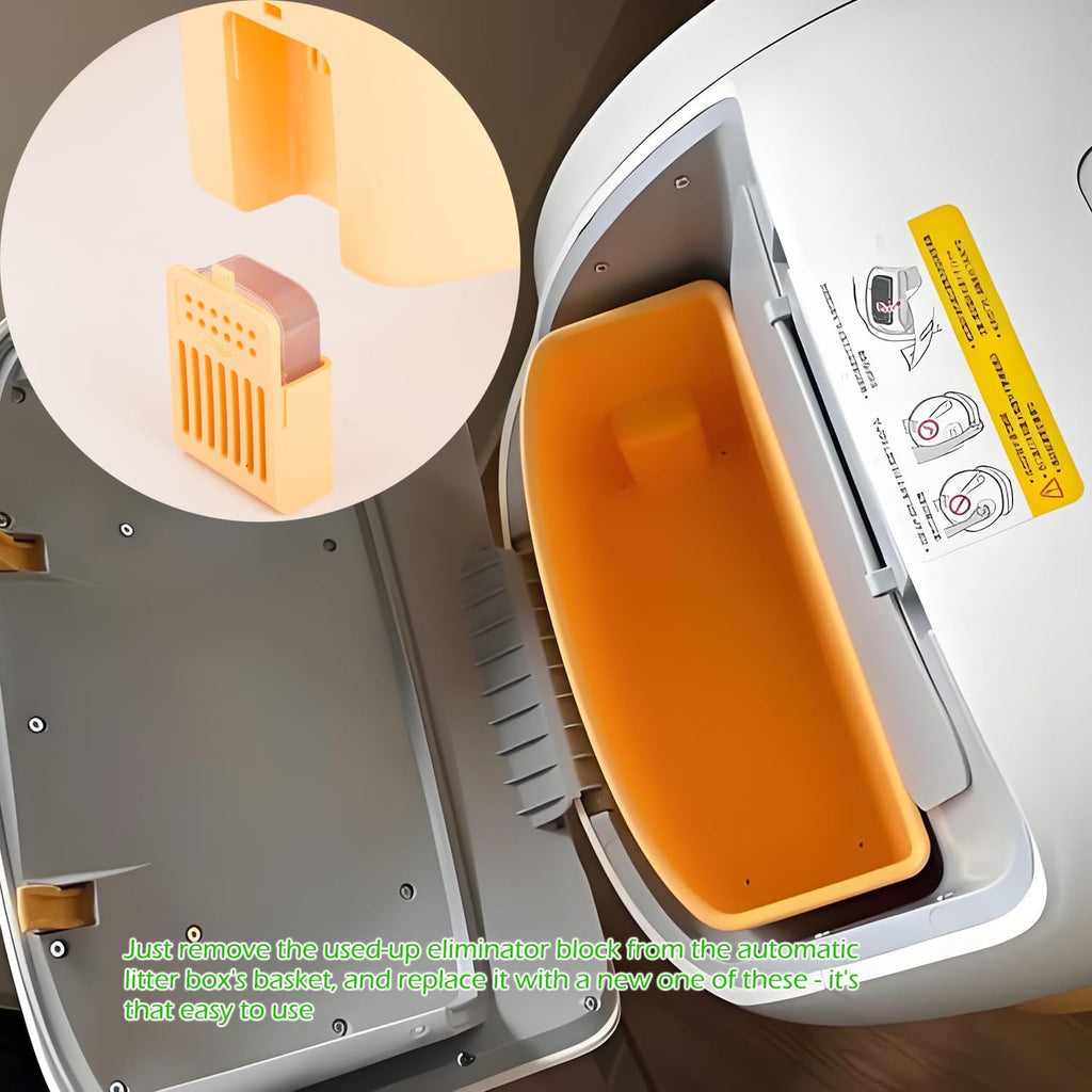 Pet Odor Eliminator for Meowant Self Cleaning Cat Litter Box, Cat Toilet Odor Control Deodorant Gel,Suitable for MW-SC01/MW-SC02/MW-SC03/ MW-SC09 Litter Box(12 Pack, Mild Scent)
