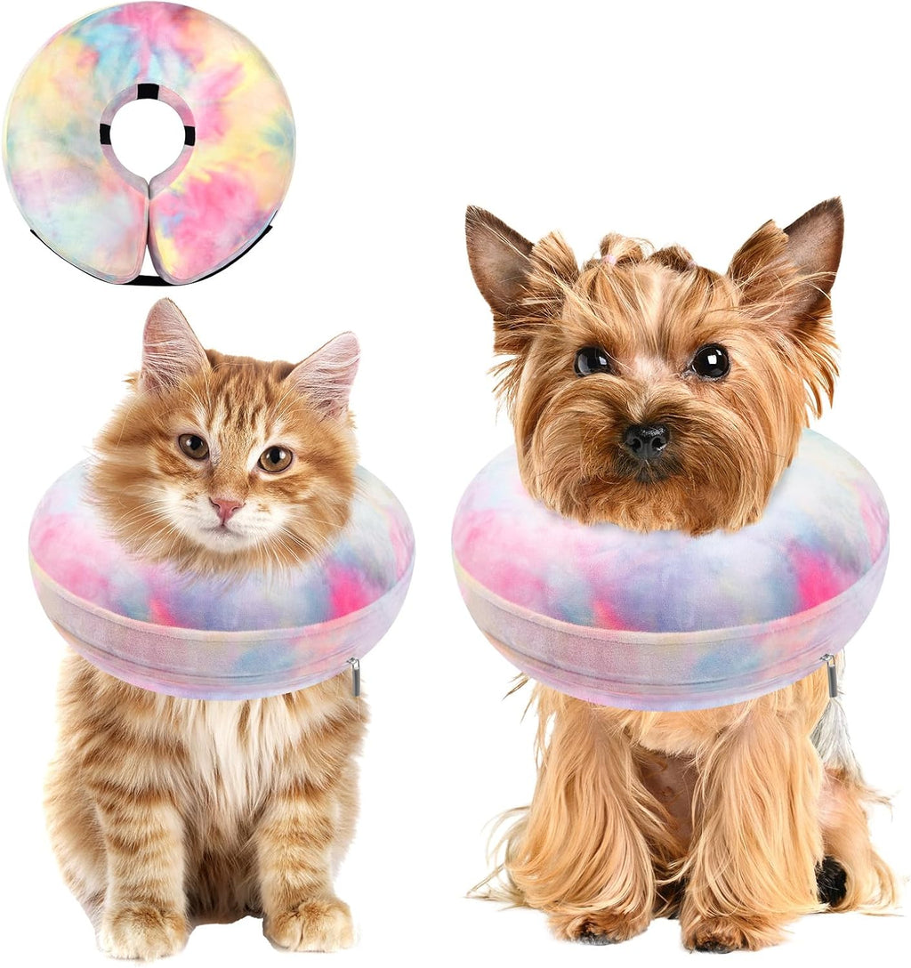 Inflatable Cone Collar for Dogs and Cats, Dog Neck Collar Recovery E-Collar Alternative After Surgery, Elizabethan Collar for Dogs Recovery