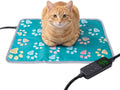 furrybaby Pet Heating Pad for Cats & Dogs, 18x18 in, Waterproof Heated Bed