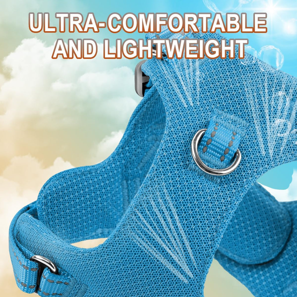 BARKBAY Small Dog Harness,No Pull Puppy Harness,Step-in Dog Vest