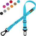 Plutus Pet Dog Seat Belt for Car, Adjustable Harness with Elastic Bungee