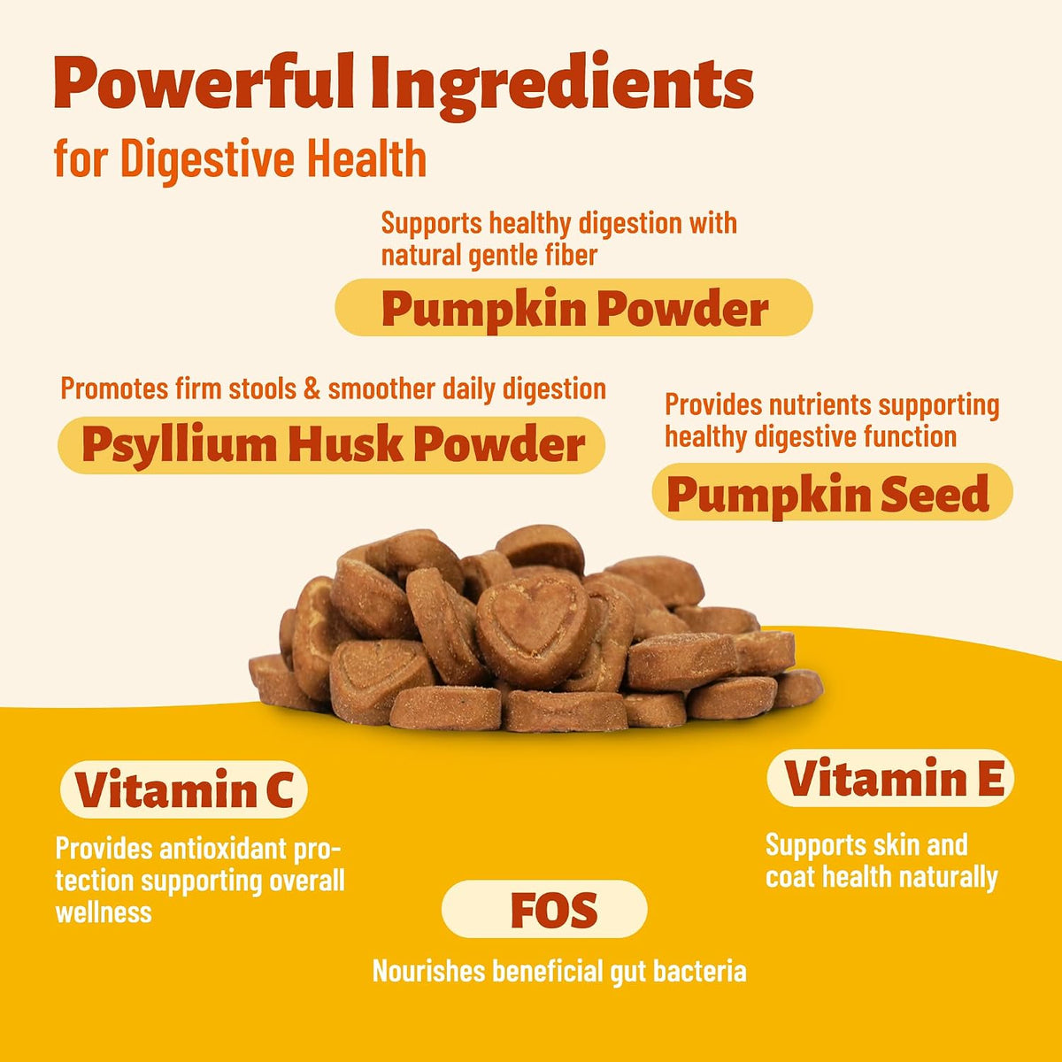 19.4oz Pumpkin Cat Treats for Digestive Health