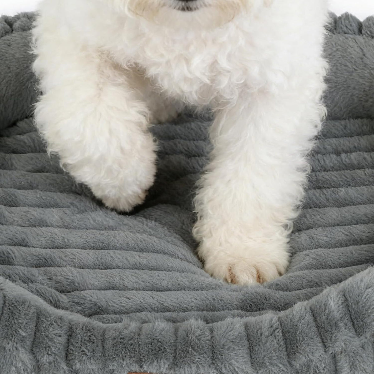 Orthopedic Dog Bed, Memory Foam Bolster Bed for Large Dogs