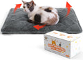 Mora Pets Self Heating Cat Bed,Self Warming Fur Cat Bed 24 x 18 Inches