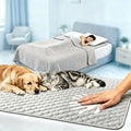 ZIVZIV Cooling Mat for Dogs – Ultra-High Molecular Weight Polyethylene Fiber, Self-Cooling Pad with Color-Changing Technology, Durable & Bite-Resistant Pet Mat for Crate, Sofa,and Bed(32x44inch)