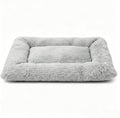 Donut Dog Bed, Cat Bed for Indoor Cats, Calming Donuts Bed for Pet, Light Gray