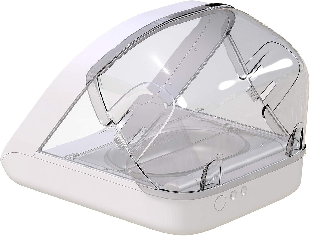 Sure Petcare - SureFeed Feeder Rear Cover - Only Needed to Help Ensure Persistent Pets Can't Access Food from The Rear of The Microchip Pet Feeder While The lid is Open.