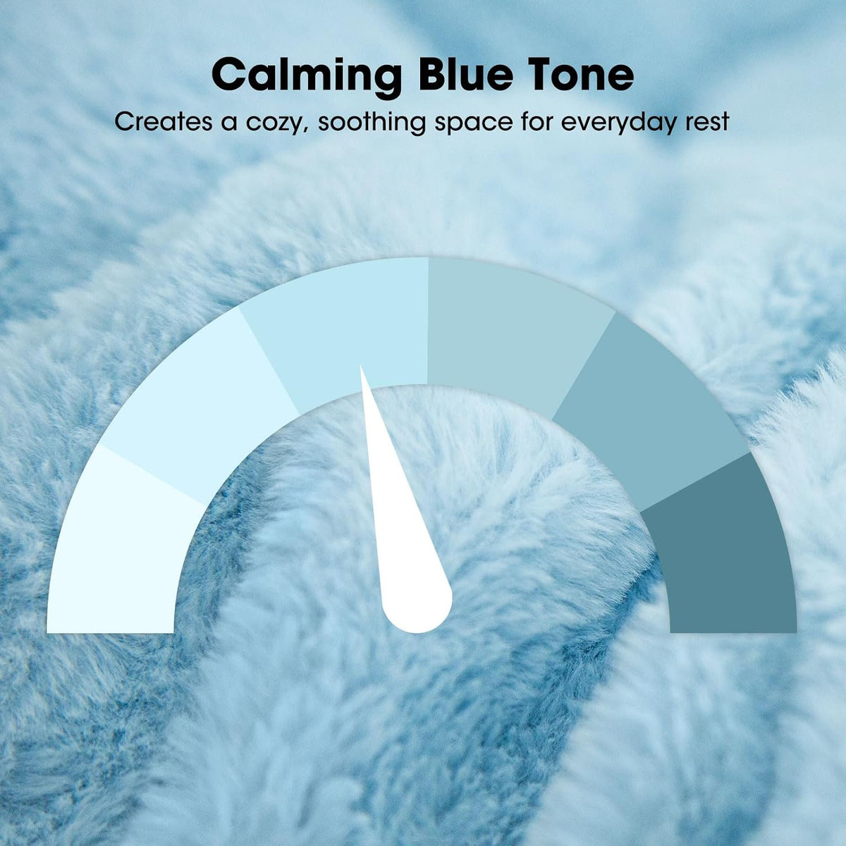 ClevaHome Orthopedic Dog Bed for Large Medium Dogs, 36in Ice Blue