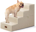 Aodisman Dog Steps for Bed or Couch,4-Step Pet Stairs for Small Dogs & Cats