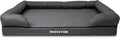 The Dog’s Bed Replacement Outer Cover, Oxford Fabric, Grey with Black Trim, XXL