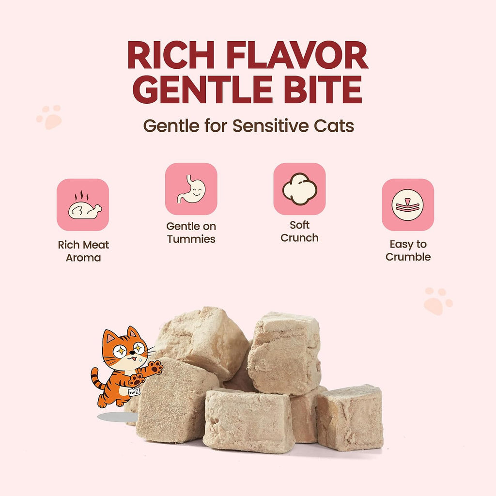 Freeze Dried Duck Liver Cat Dog Treats 2oz Single Ingredient