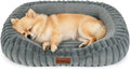 Orthopedic Dog Bed, Memory Foam Bolster Bed for Small Dogs