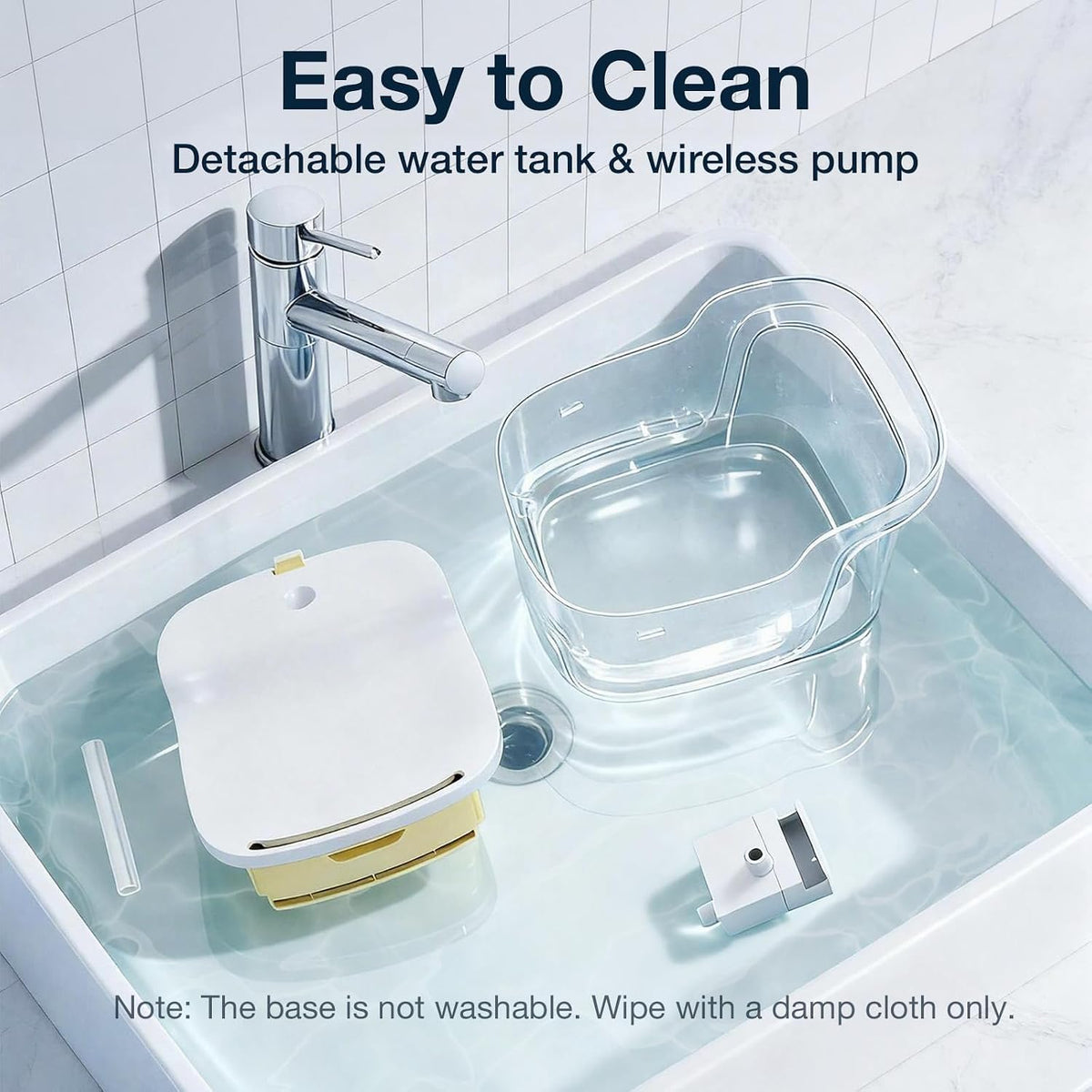 PETGUGU AI Cat Water Fountain,App Monitoring Pet Fountains for Cats Indoor with 8 Layers Cat Fountain Filters,Ultra-Quiet Wireless Pump Pet Water Fountain Transparent Water Tank