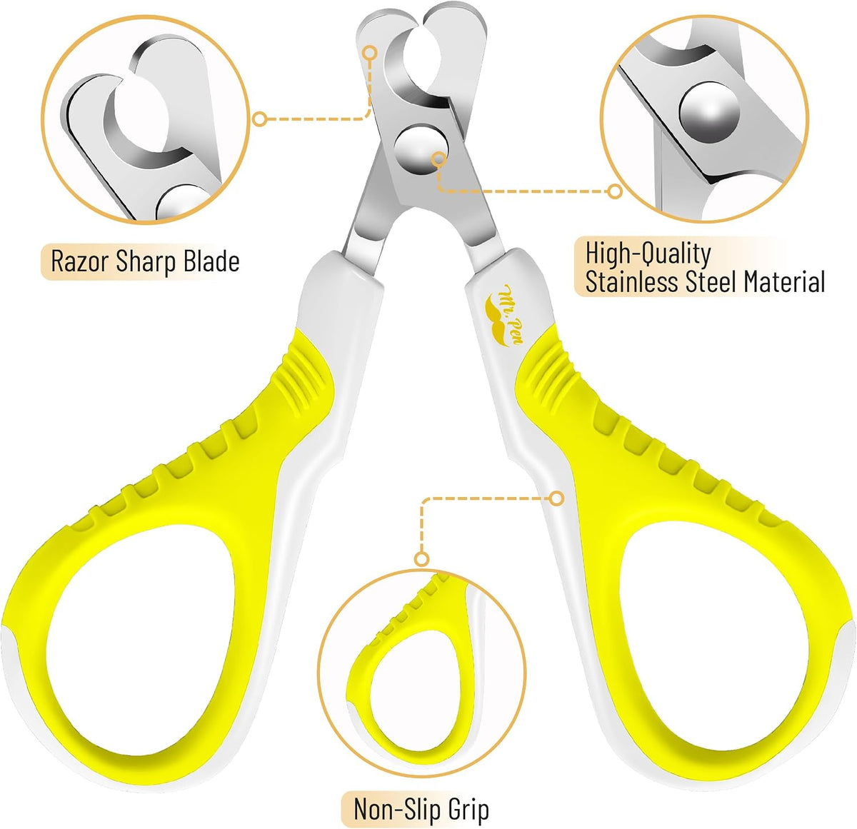 Mr. Pen- Cat Nail Clipper, Stainless Steel