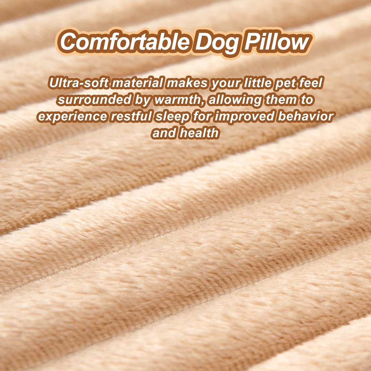 Dog Calming Pillow,Soft and Neck-Friendly,Washable Pet Neck Pillows,17"x10"