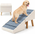 Dog Ramp for Couch, 3-in-1 Ottoman & Pet Stairs for Small Dogs