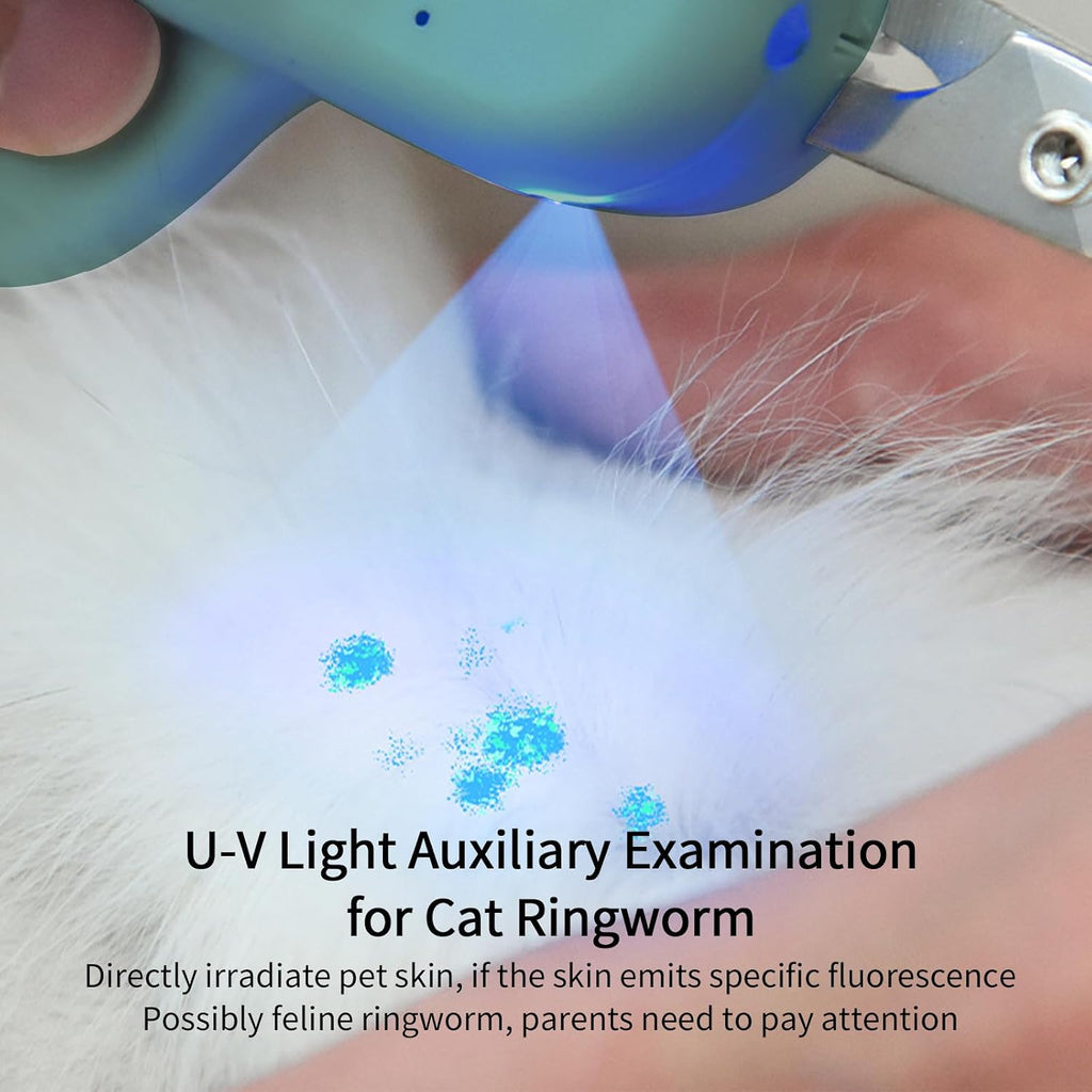 PAKEWAY Cat Nail Clipper with LED Light, Safe & Precise for Cats & Kittens