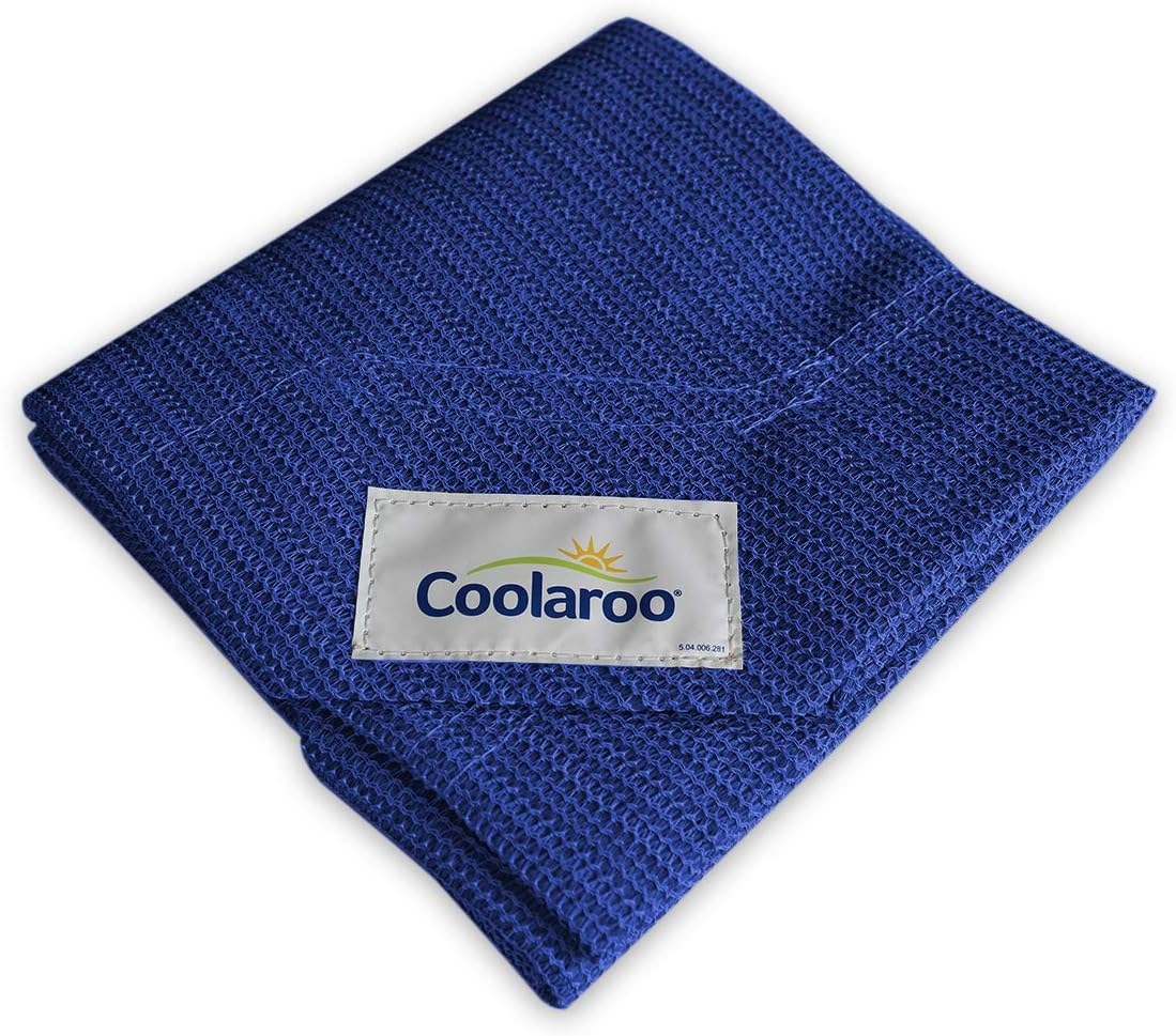 The Original Coolaroo Elevated Pet Bed Replacement Cover, Medium, Aquatic Blue