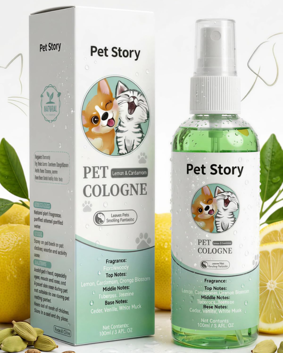 Dog & Cat Cologne | Long-Lasting Classic Scent