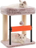 Hey-brother Cat Tree, Sturdy Tower with Sisal-Wrapped Columns, MPJ010SMU