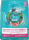 Purina ONE High Protein Natural Kitten Dry Cat Food, 16 lb Bag