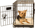 K&H PET PRODUCTS Self-Warming Crate Pad Tan X-Small 14 X 22 Inches