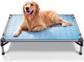 Elevated Dog Cat Bed Cover Replacement Pad, 42 x 30 Inch, Blue