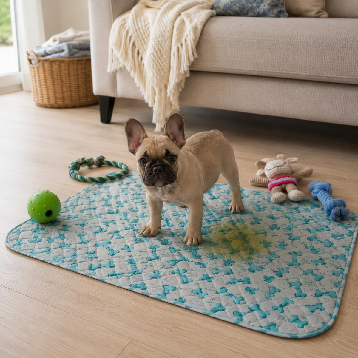 Washable Dog, Puppy and Cat Pee Pads, Leak-Proof (Large, 30x36, 4pk)