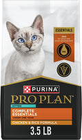Purina Pro Plan Complete Essentials Kitten Food, Chicken & Rice, 3.5 lb Bag