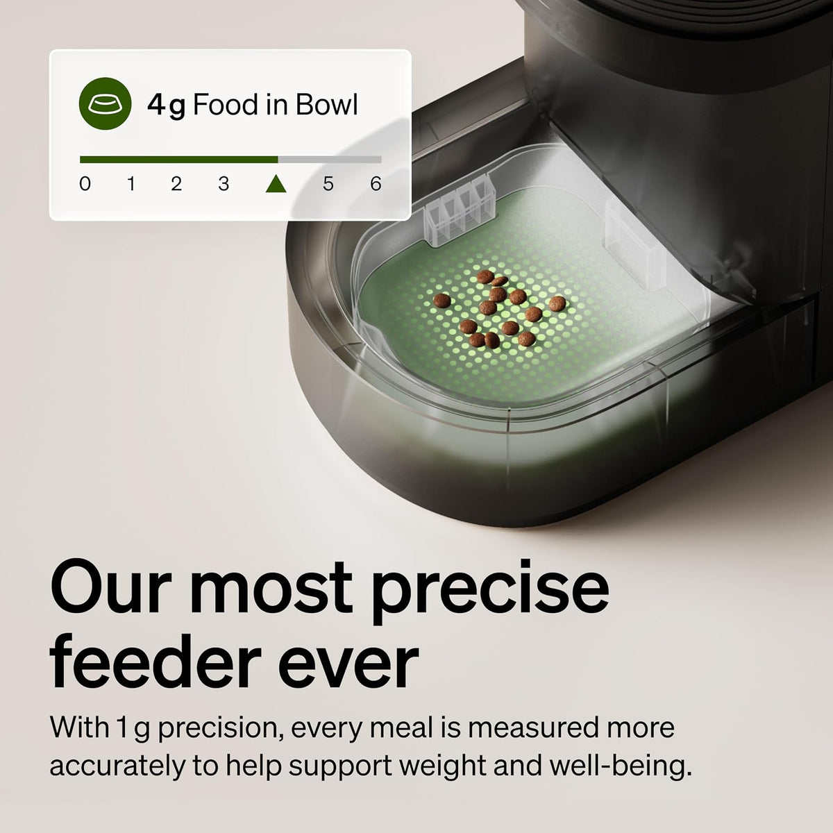 PETLIBRO Automatic Cat Feeder | Smart Scale Tracks Actual Food Intake, 5G & 2.4G WiFi, 5L Automatic Cat Food Dispenser with Low Food Sensor, Up to 10 Meals Per Day, Smart Refilling Mode, Granary 2