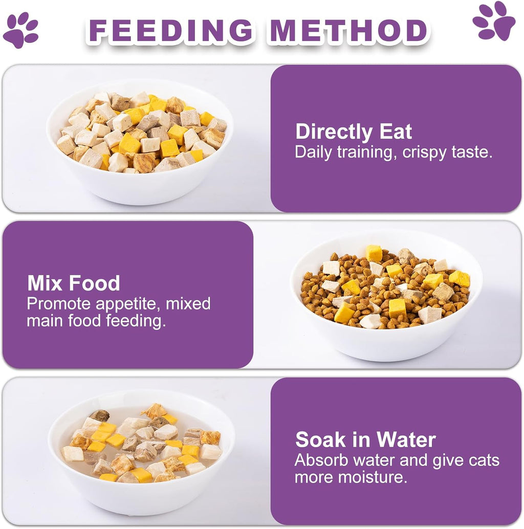 Freeze-Dried Dog and Cat Treats, 5-in-1 Mix, 5 oz (142 g)