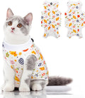 Cat Recovery Suit, Soft Kitten Onesie for Cats After Surgery Female