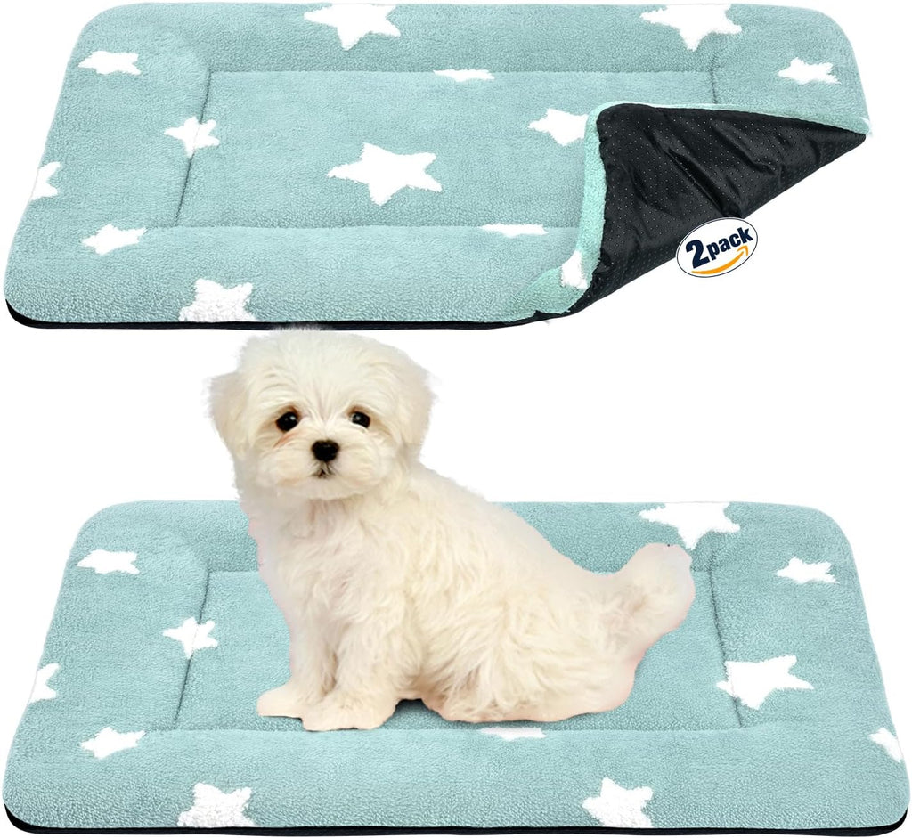 Mora Pets Dog Crate Pad Washable Cat Dog Bed for Crate Flat Pet Kennel Mat