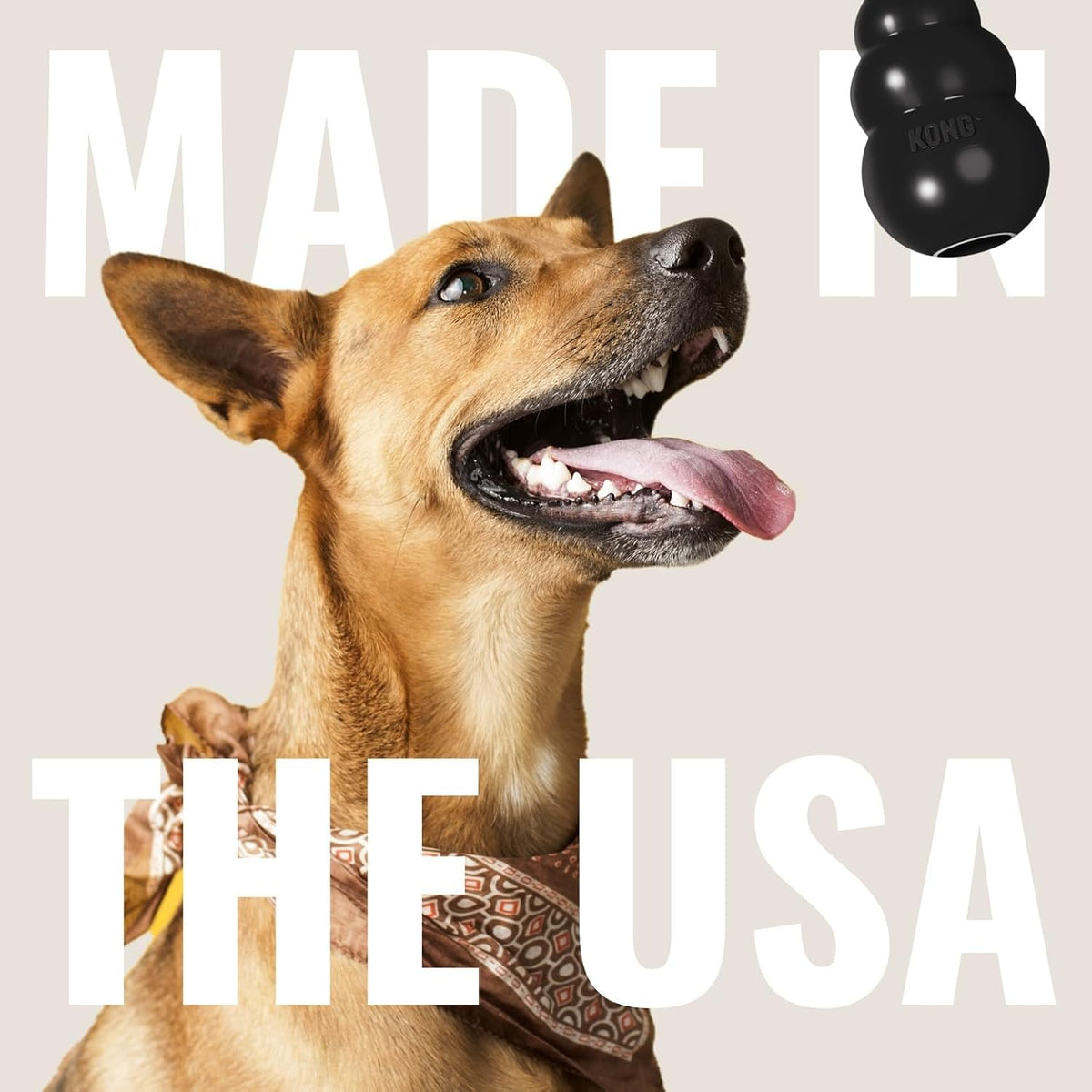 KONG Extreme Dog Toy, Durable Natural Rubber Chew, for XX-Large Dogs | Treat-Filling Chew & Fetch Toy with Erratic Bounce, Made from KONG's Most Durable Natural Rubber for Power Chewers