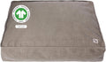 Molly Mutt Gray Dog Bed Cover, Non-Toxic & 100% Cotton, 22"x27"x5"