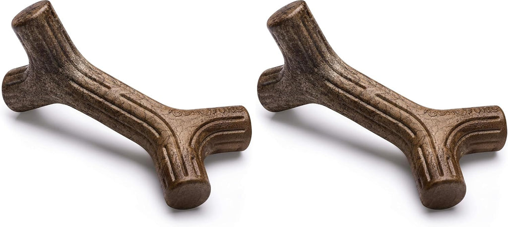 Benebone Maplestick Real Wood Durable Dog Chew Toy, Made in USA, Large (Pack of 2)