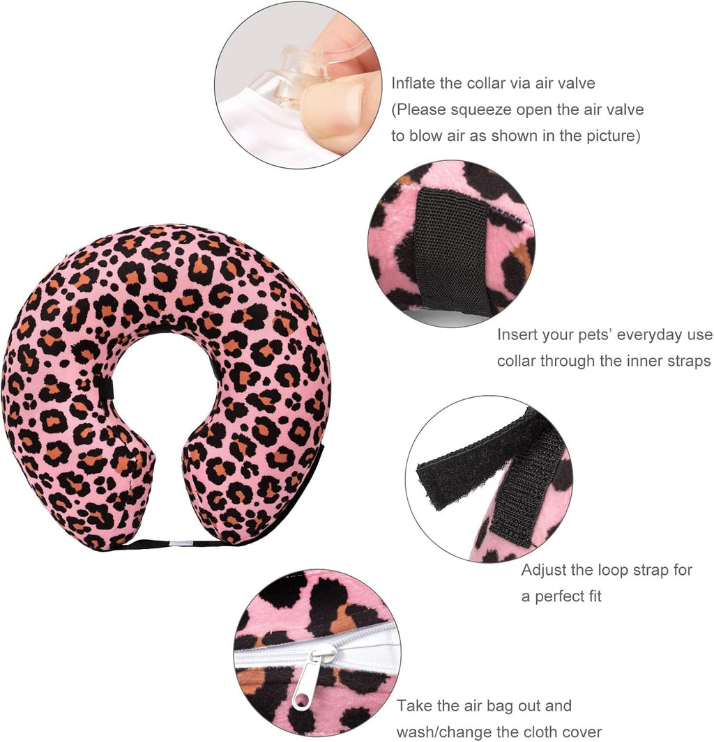 CuteBone Dog Recovery Cone for Small Medium Dogs & Cats
