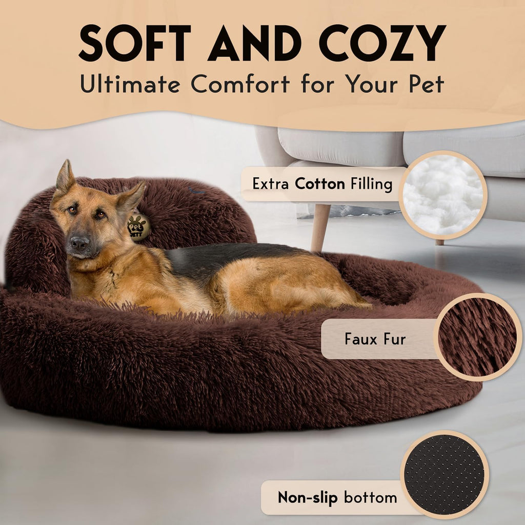 XL Dog Beds for Large Sized Dog - 45'' Extra Large Dog Bed, Washable, Soft