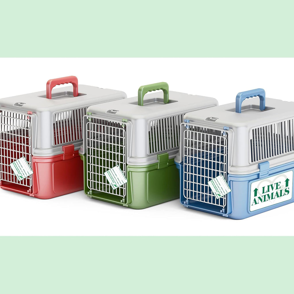 Eaasty 23 Pcs Live Animal Stickers Pet Travel Kit for Airline Cargo Crates