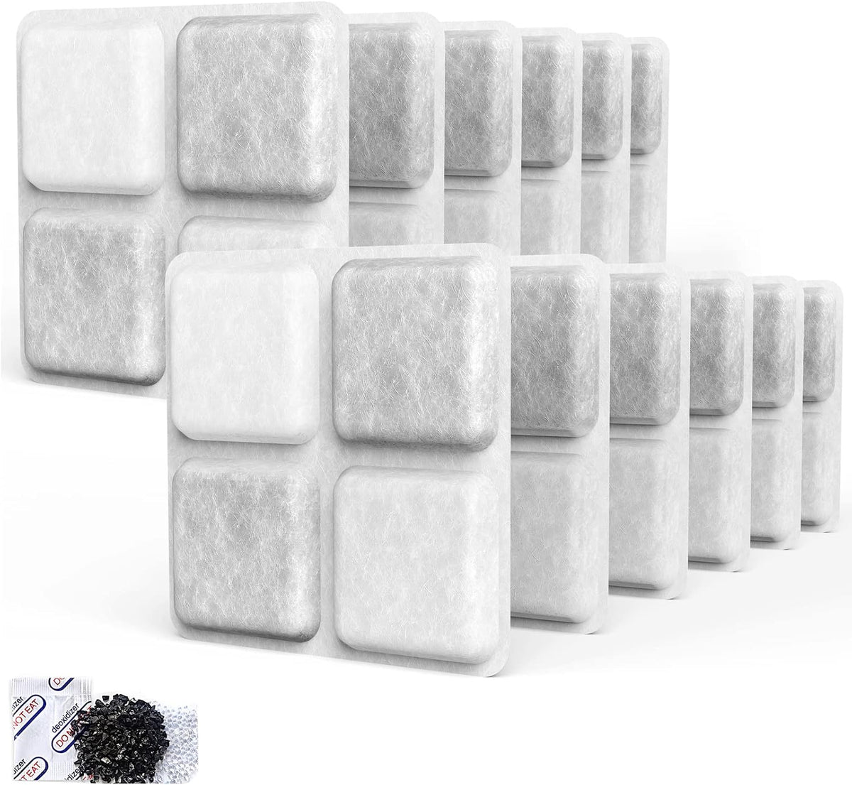 12-Pack Pet Food Desiccant Bag For Petlibro Automatic Cat dog Feeders, Keep Pet Food Dry and Fresh